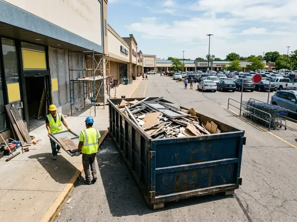 retail-store-renovation-debris-003 — frequently asked questions, Roll-off Dumpster Rentals in Higginsville, MO